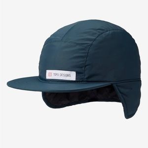Topo designs puffer hat // winter cap, worn once
